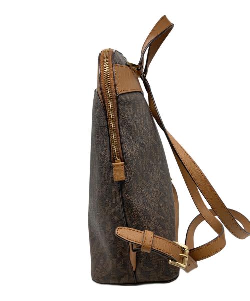 MICHAEL KORS（マイケルコース）MICHAEL KORS (マイケルコース) リュック ブラウンの古着・服飾アイテム