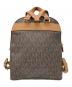 MICHAEL KORS (マイケルコース) リュック ブラウン：7000円