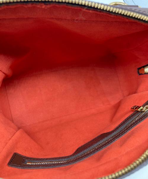 LOUIS VUITTON（ルイ ヴィトン）LOUIS VUITTON (ルイ ヴィトン) トリアナ ダミエ エベヌハンドバッグ ブラウンの古着・服飾アイテム