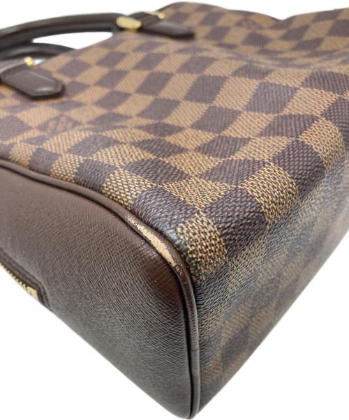 LOUIS VUITTON（ルイ ヴィトン）LOUIS VUITTON (ルイ ヴィトン) トリアナ ダミエ エベヌハンドバッグ ブラウンの古着・服飾アイテム