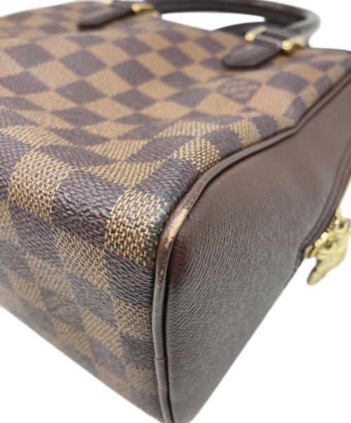 LOUIS VUITTON（ルイ ヴィトン）LOUIS VUITTON (ルイ ヴィトン) トリアナ ダミエ エベヌハンドバッグ ブラウンの古着・服飾アイテム
