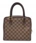LOUIS VUITTON（ルイ ヴィトン）の古着「トリアナ ダミエ エベヌハンドバッグ」｜ブラウン