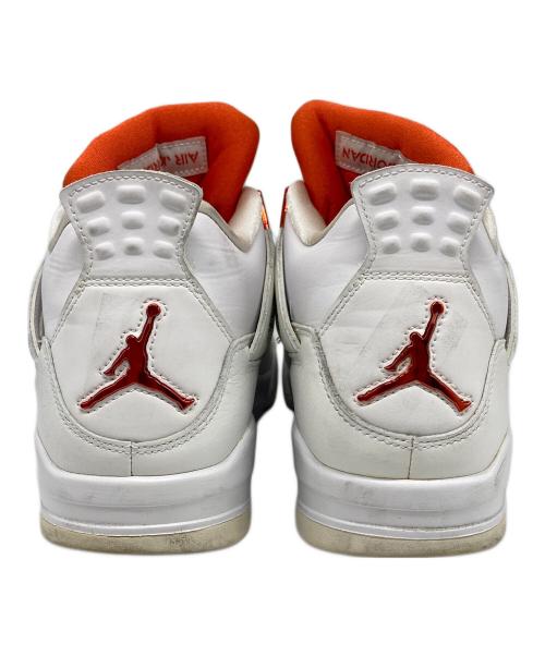 NIKE（ナイキ）NIKE (ナイキ) AIR JORDAN 4 RETRO ホワイト サイズ:28の古着・服飾アイテム