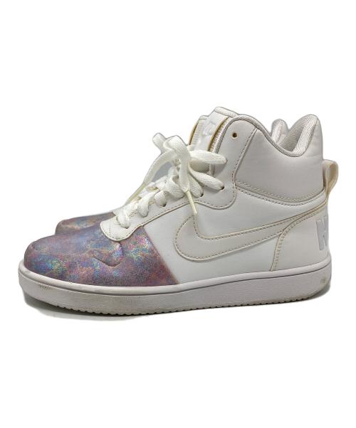 NIKE（ナイキ）NIKE (ナイキ) W COURT BOROUGH MID PREM ホワイト サイズ:23.5の古着・服飾アイテム