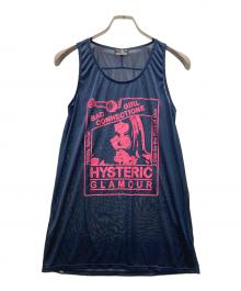 Hysteric Glamour（ヒステリックグラマー）の古着「シースルータンクトップ」｜ネイビー×ピンク