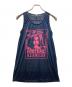 Hysteric Glamour（ヒステリックグラマー）の古着「シースルータンクトップ」｜ネイビー×ピンク
