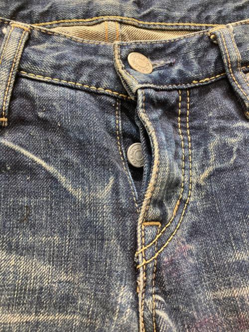 Hysteric Glamour（ヒステリックグラマー）Hysteric Glamour (ヒステリックグラマー) スタッズデニムパンツ インディゴ サイズ:Sの古着・服飾アイテム