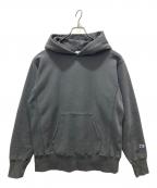 Champion REVERSE WEAVEチャンピオン リバース ウィーブ）の古着「プルオーバーパーカー」｜グレー
