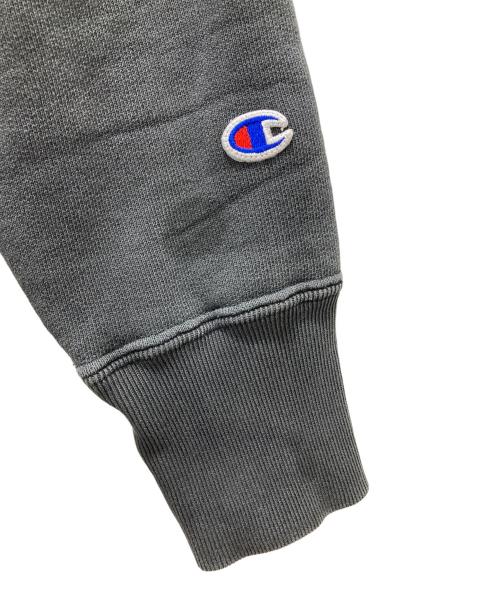 Champion REVERSE WEAVE（チャンピオン リバース ウィーブ）Champion REVERSE WEAVE (チャンピオン リバース ウィーブ) プルオーバーパーカー グレー サイズ:Mの古着・服飾アイテム