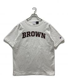 Champion×BROWN（チャンピオン）の古着「Tシャツ」｜ホワイト