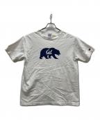 Champion×Calチャンピオン×カル）の古着「カレッジプリントTシャツ/Cal / カリフォルニア州立大学」｜ホワイト