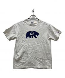 Champion×Cal（チャンピオン×カル）の古着「カレッジプリントTシャツ/Cal / カリフォルニア州立大学」｜ホワイト