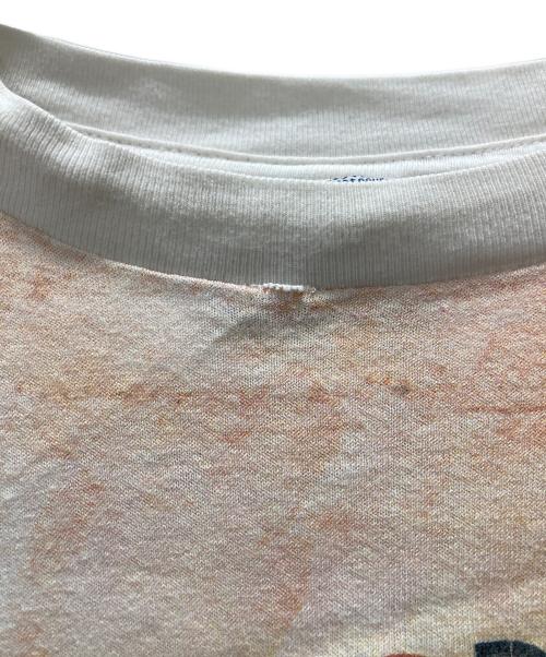 USED（ユーズド）USED (ユーズド) メモリアルプリントTシャツ ホワイト サイズ:Lの古着・服飾アイテム