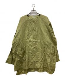 ISSEY SPORT（イッセイスポーツ）の古着「シャツジャケット」｜グリーン