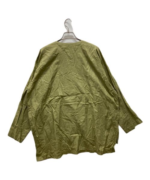 ISSEY SPORT（イッセイスポーツ）ISSEY SPORT (イッセイスポーツ) シャツジャケット グリーン サイズ:Mの古着・服飾アイテム