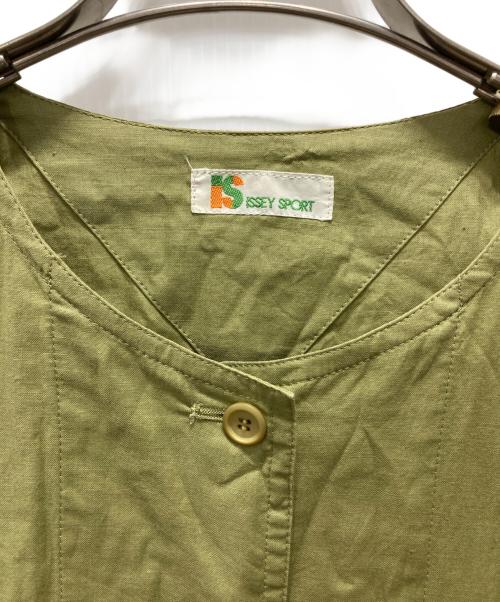 ISSEY SPORT（イッセイスポーツ）ISSEY SPORT (イッセイスポーツ) シャツジャケット グリーン サイズ:Mの古着・服飾アイテム