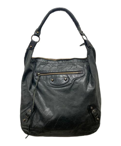 BALENCIAGA（バレンシアガ）BALENCIAGA (バレンシアガ) カバード ジャイアント デイ ショルダーバッグ/213048 ブラックの古着・服飾アイテム