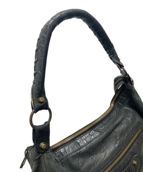 BALENCIAGA（バレンシアガ）BALENCIAGA (バレンシアガ) カバード ジャイアント デイ ショルダーバッグ/213048 ブラックの古着・服飾アイテム