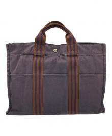HERMES（エルメス）の古着「フールトゥ ハンドバッグ」｜ネイビー