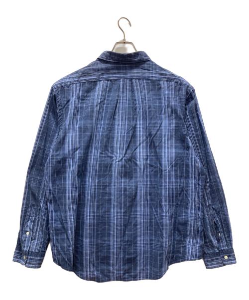 RALPH LAUREN（ラルフローレン）RALPH LAUREN (ラルフローレン) CUSTOM FIT ボタンダウンシャツ ネイビー サイズ:4Lの古着・服飾アイテム