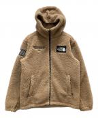 THE NORTH FACEザ ノース フェイス）の古着「SNOW CITY EX FLEECE HOODIE」｜ベージュ
