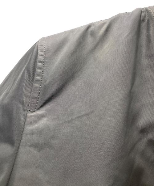 ALPHA INDUSTRIES（アルファインダストリーズ）ALPHA INDUSTRIES (アルファインダストリーズ) MA-1ジャケット タイト バックエンブレム グレー サイズ:2の古着・服飾アイテム