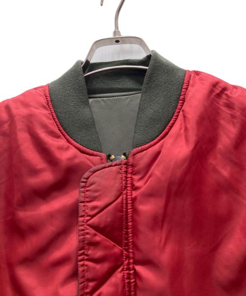 ALPHA INDUSTRIES（アルファインダストリーズ）ALPHA INDUSTRIES (アルファインダストリーズ) MA-1ジャケット タイト バックエンブレム グレー サイズ:2の古着・服飾アイテム