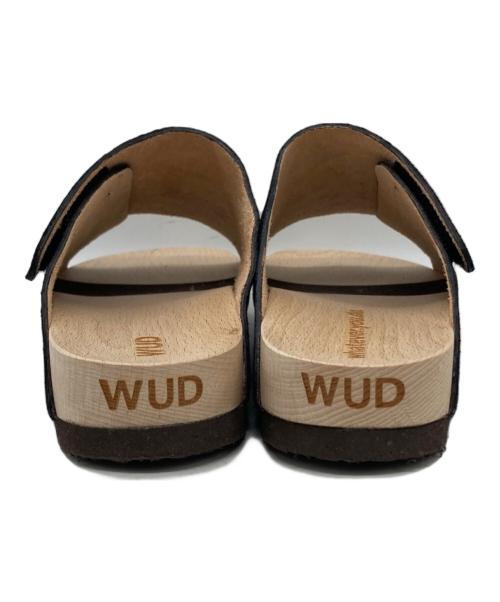 journal standard luxe（ジャーナルスタンダード ラックス）JOURNAL STANDARD LUXE (ジャーナルスタンダード ラックス) WUD (ウッド) WUD SEED SANDALS：サンダル ブラック サイズ:38の古着・服飾アイテム
