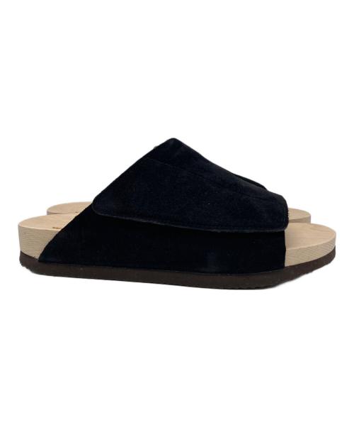 journal standard luxe（ジャーナルスタンダード ラックス）JOURNAL STANDARD LUXE (ジャーナルスタンダード ラックス) WUD (ウッド) WUD SEED SANDALS：サンダル ブラック サイズ:38の古着・服飾アイテム