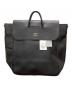 YOUNG & OLSEN The DRYGOODS STORE（ヤングアンドオルセン ザ ドライグッズストア）の古着「EMBOSSED LEATHER TOTE L トートバッグ」｜ブラック