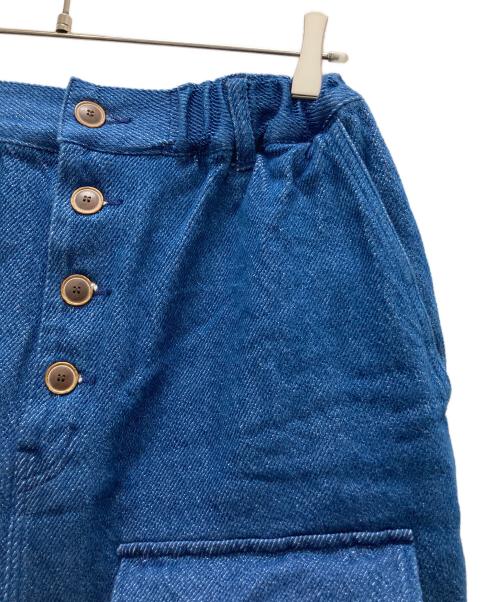 tumugu（ツムグ）tumugu (ツムグ) 11oz甘撚りデニム ティンカーパンツ ブルー サイズ:Fの古着・服飾アイテム