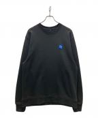 ADER errorアーダーエラー）の古着「クルーネックスウェット」｜ブラック