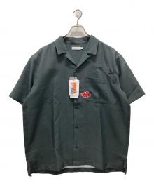 graniph×NARUTO（グラニフ×ナルト）の古着「暁オープンカラーシャツ」｜グレー