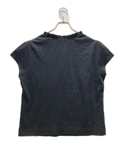BURBERRY LONDON（バーバリーロンドン）BURBERRY LONDON (バーバリーロンドン) ヘンリーネックカットソー ブラック サイズ:XL 未使用品の古着・服飾アイテム
