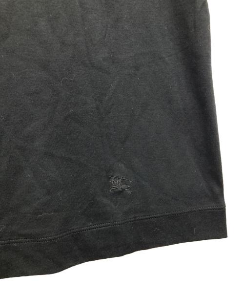 BURBERRY LONDON（バーバリーロンドン）BURBERRY LONDON (バーバリーロンドン) ヘンリーネックカットソー ブラック サイズ:XL 未使用品の古着・服飾アイテム