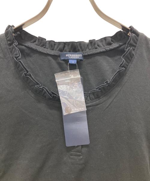 BURBERRY LONDON（バーバリーロンドン）BURBERRY LONDON (バーバリーロンドン) ヘンリーネックカットソー ブラック サイズ:XL 未使用品の古着・服飾アイテム