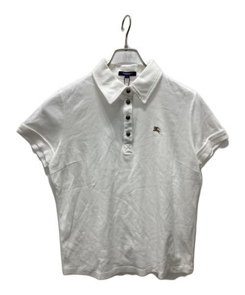 BURBERRY LONDON（バーバリーロンドン）BURBERRY LONDON (バーバリーロンドン) ポロシャツ ホワイト サイズ:XL 未使用品の古着・服飾アイテム