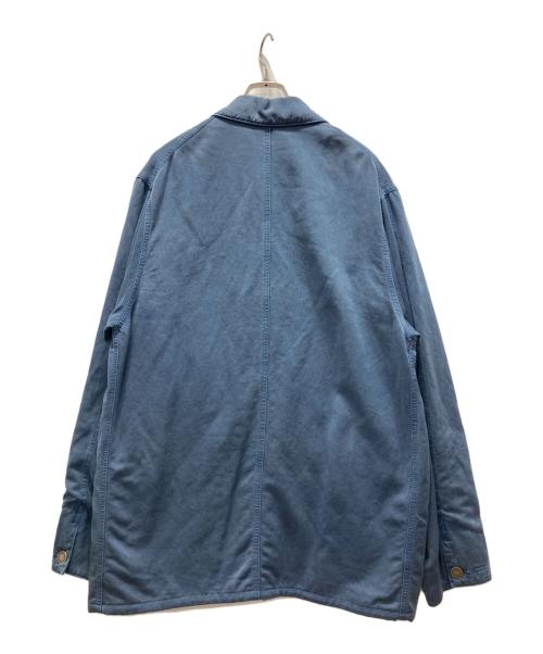 VISVIM（ビズビム）VISVIM (ビズビム) COVERALL JKT DMGD スカイブルー サイズ:Lの古着・服飾アイテム