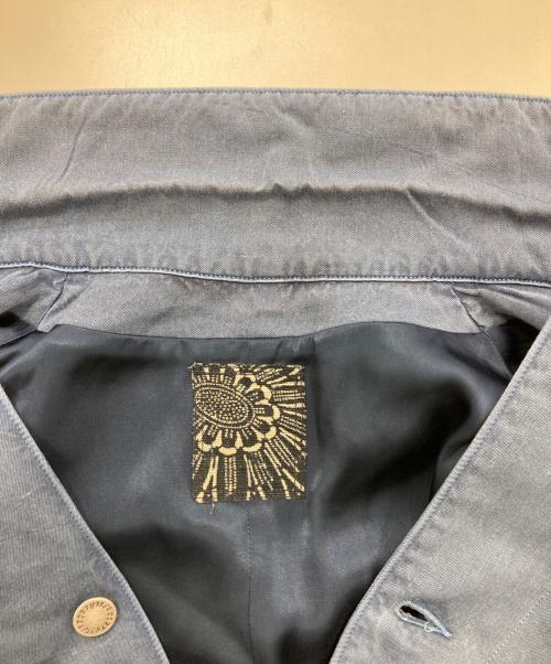 VISVIM（ビズビム）VISVIM (ビズビム) COVERALL JKT DMGD スカイブルー サイズ:Lの古着・服飾アイテム