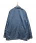 VISVIM (ビズビム) COVERALL JKT DMGD スカイブルー サイズ:L：90000円