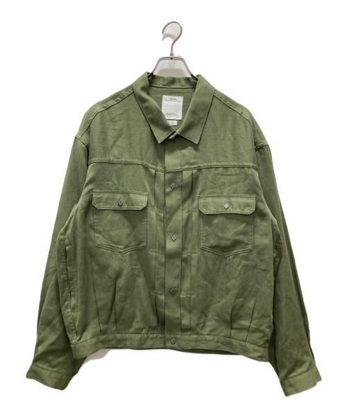 VISVIM（ビズビム）VISVIM (ビズビム) 101XX JKT オリーブ サイズ:Lの古着・服飾アイテム