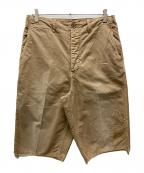 VISVIMビズビム）の古着「BROADER CHINO SHORTS CRASH」｜ベージュ