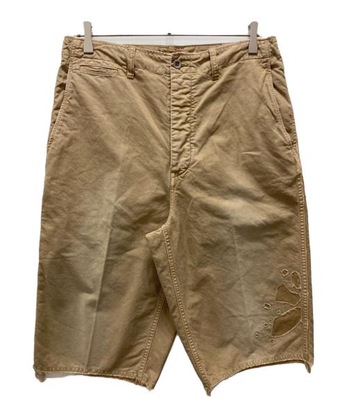 VISVIM（ビズビム）VISVIM (ビズビム) BROADER CHINO SHORTS CRASH ベージュ サイズ:3の古着・服飾アイテム