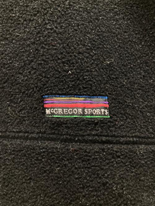 McGREGOR（マックレガー）McGREGOR (マックレガー) フリースジャケット ブラック サイズ:Lの古着・服飾アイテム