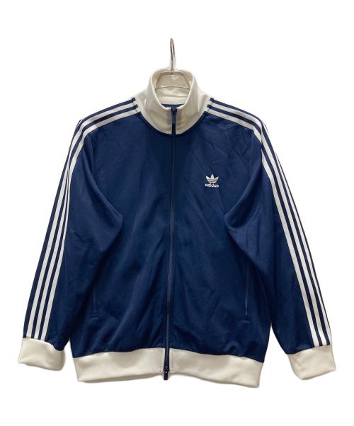 adidas（アディダス）adidas (アディダス) ハイネックトラックジャケット/クラシックス ベッケンバウアー ネイビー サイズ:３XLの古着・服飾アイテム