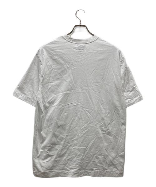 Calvin Klein（カルバンクライン）Calvin Klein (カルバンクライン) ロゴ刺繍Tシャツ ホワイト サイズ:Sの古着・服飾アイテム