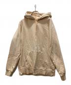 SUPREMEシュプリーム）の古着「22ss Beaded Hooded Sweatshirt」｜クリーム
