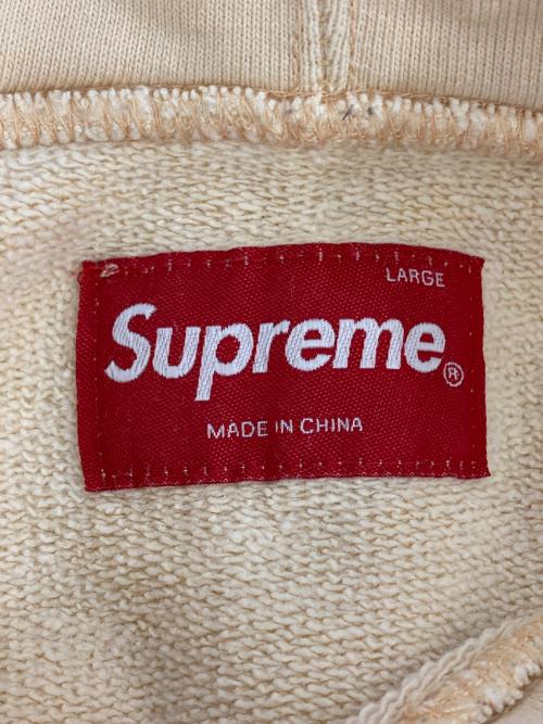SUPREME（シュプリーム）SUPREME (シュプリーム) 22ss Beaded Hooded Sweatshirt クリーム サイズ:Lの古着・服飾アイテム