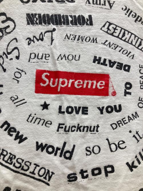 SUPREME（シュプリーム）Supreme (シュプリーム) 21SS Spiral Tee ホワイト サイズ:Mの古着・服飾アイテム