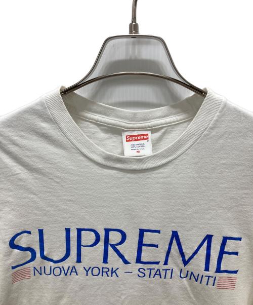 SUPREME（シュプリーム）Supreme (シュプリーム) Nuova York Tee ホワイト サイズ:Mの古着・服飾アイテム